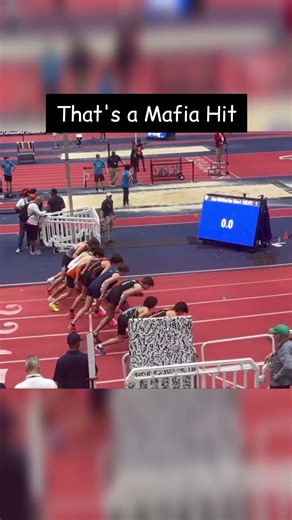 That wasn’t a call back that was a mafia hit. #athletics #trackandfield #indore ##viralshorts #funny
