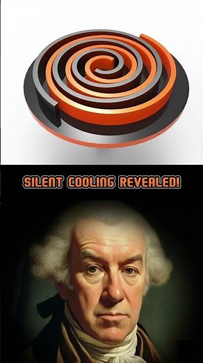 Scroll Compressor Secrets |The Silent Power Behind Modern Cooling! #engineering #shorts