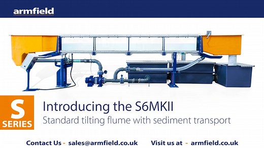 Armfield Research Flume S6MKII Teaser Video