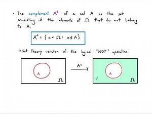 Probability Video 1.1: Foundations - Set Theory