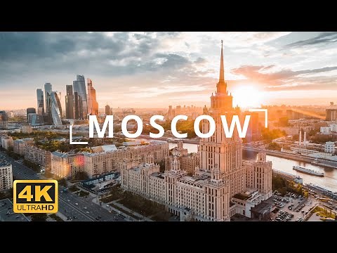 Moscow , Russia 🇷🇺 | 4K Drone Footage