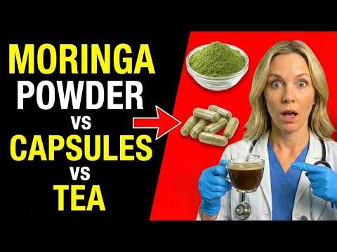 Moringa Powder vs Capsules vs Tea — Which Form Is Best for Seniors?