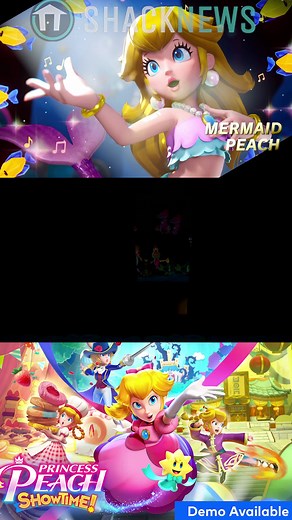 Mermaid Peach in Princess Peach: Showtime! #NintendoSwitch #PrincessPeachShowtime #nintendo #princesspeach #mermaidpeach #mermaid | Shacknews | Facebook
