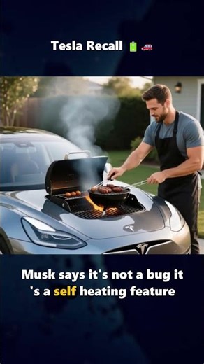🔥 Tesla recalls thousands of cars over batteries #TeslaRecall #ElonMusk #EV #CarNews #TechFail