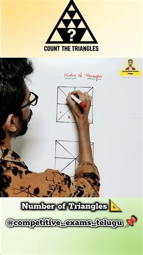 Counting of Figures Reasoning 🔺 | Counting Triangle Tricks for SSC CGL, CHSL & RRB NTPC