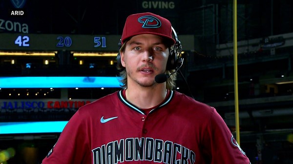 Jake McCarthy on D-backs' win, homer
