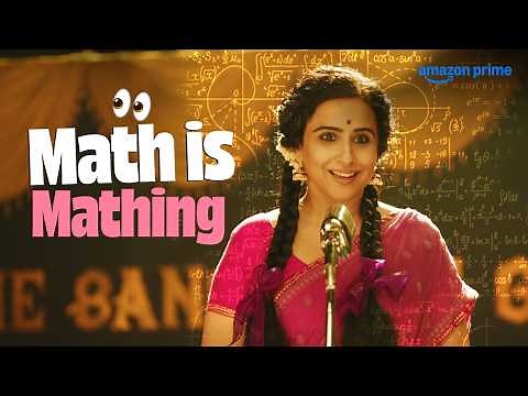 Vidya Balan Solving The Most Difficult Math Problem 🔢 | Shakuntala Devi | Prime Video India
