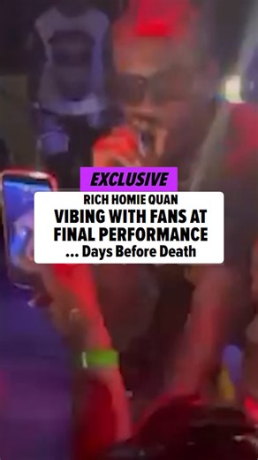 178K views · 2.4K reactions | TMZ has obtained #exclusive footage of Rich Homie Quan's final performance before his untimely death  #RIP ️ | TMZ | Facebook