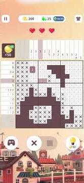 Nonogram Chapter 4: Puzzle 61/100, My 214th Puzzle, Unedited Version
