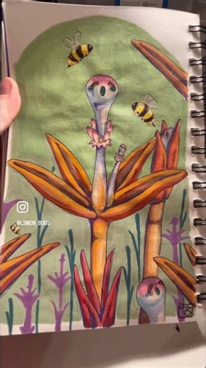 Fairy flowers!! #speedpaint #art