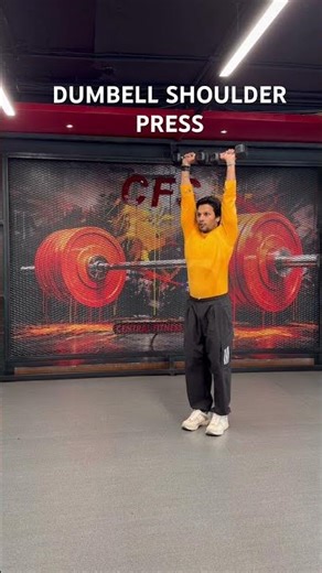 How to do a standing dumbell shoulder press ?