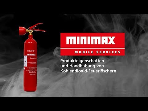 Handhabung Kohlendioxid-Feuerlöscher