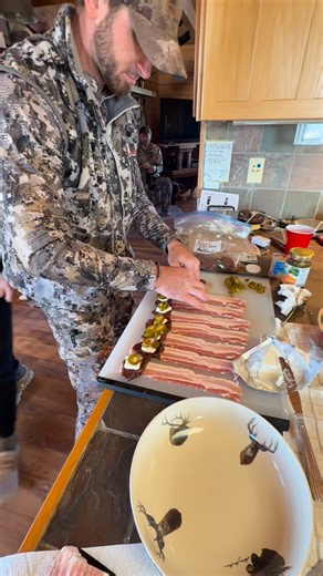 Kyle Bratton fixed us some Back strap buck deer poppers in camp! The 💣! Da Landry Life #food #foodie #venison #camplife | Landry’s Cajun Cooking