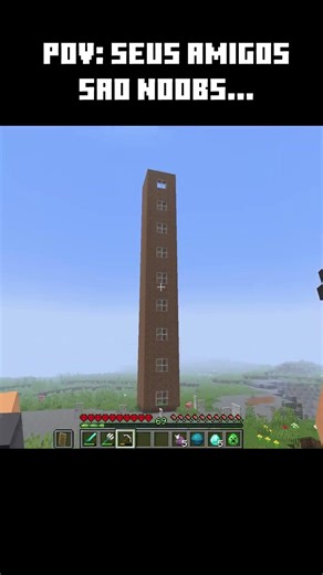 MEUS MANOS SÃO TUDO NOOB...#minecraft #memes #shorts