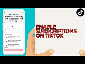 How to Setup Subscriptions On Tiktok! (2025)