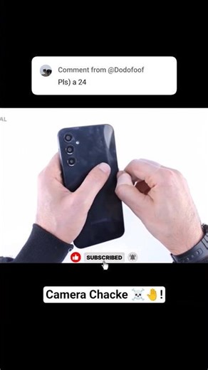 Samsung Galaxy A24 Camera Chacke ☠️🤚