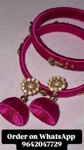 simple bangle designs # jumkas # hair clips # invisible chains