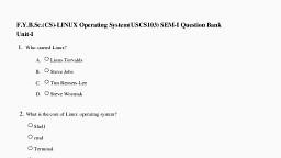 F.Y.B.Sc.(CS)-LINUX Operating System(USCS103) SEM-I Regular Exam 19_1_2022-converted-converted.pdf - Programming With C - Notes - Teachmint
