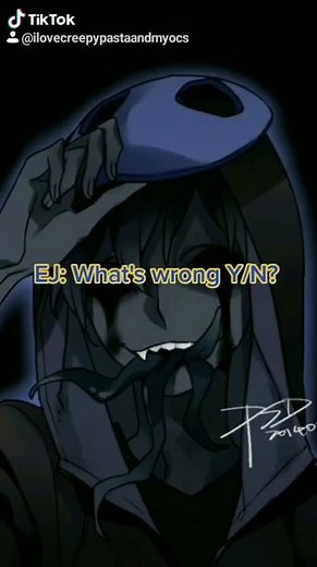 EYELESS JACK REACTING TO Y'N CRYING BECAUSE OF HIS/HER BREAK UP!