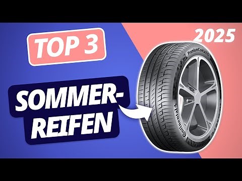 Der beste SOMMERREIFEN 2025 | TOP 3 Sommerreifen im Vergleich