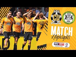 MATCH HIGHLIGHTS | Cambridge United 2-0 Forest Green Rovers