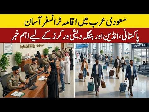 Saudi Arabia Iqama Transfer | Saudi Mein Pakistani, Indian & Bangladeshi Workers Steps