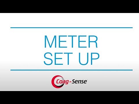 Coag-Sense® PT/INR Monitoring System Set-up