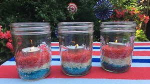 Red, White & Blue crafts and cocktails for an Independence Day celebration