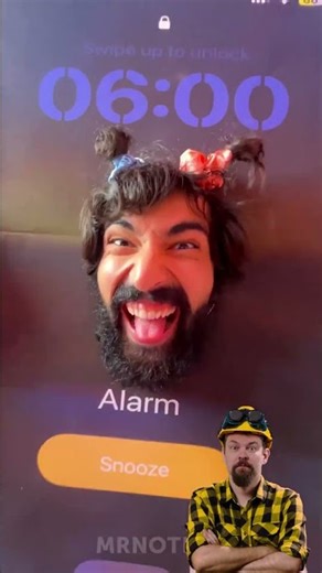 My Alarm Clock on Mondays 💀”