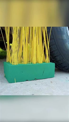 Creative Experiment with Floristic Foam and Slime