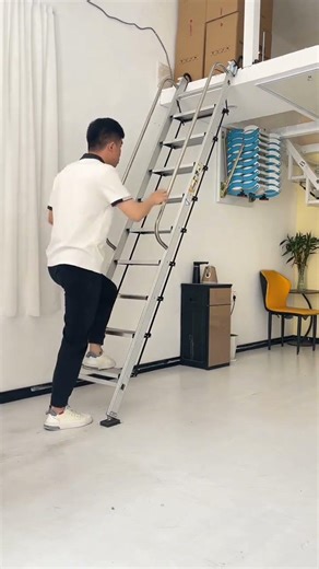 Landlord Must-Have: Simple Attic Ladder Review #CreatorHub #DIY #AtticLadder