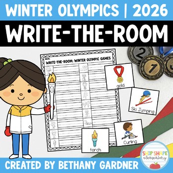 Winter Olympics 2026 Write-the-Room Milano-Cortina Games Classroom Activity