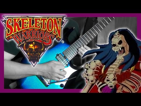 "Skeleton Warriors" | Theme Song Guitar Cover (w/tabs)