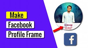 How to create a Facebook profile frame on mobile. #_DREAM_BOX Join us on YouTube. https://youtu.be/CHeLKNqnjk4 | DREAM BOX