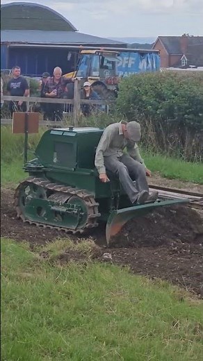 mini bulldozer! what is it? #heavyequipment #classic #antique
