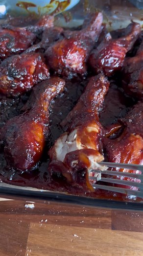 Easy Oven Baked BBQ Chicken Legs Recipe
