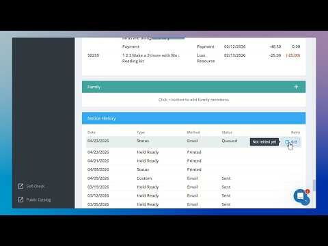 What's New in Surpass Cloud: Resend Option for Failed Patron Emails