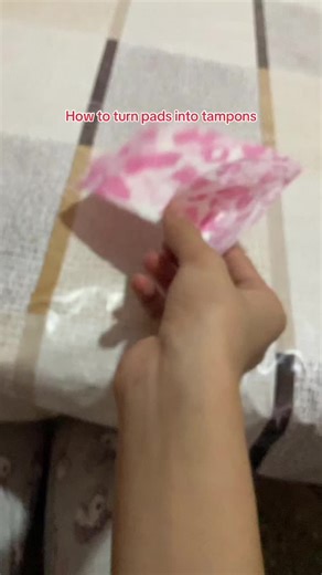 DIY: Turning Pads into Tampons