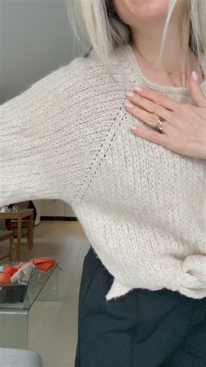 Sweater/dress Luft ✌🏻 #tutorial #knitting #knittingpattern #knittingpatterns #knit
