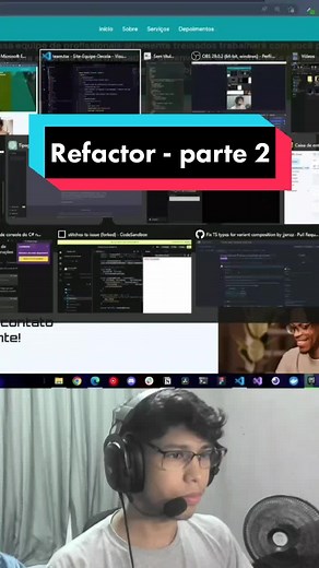 Refactor - parte 2 #codando #dev #typescript #nextjs #refactoring #coding #code #programming