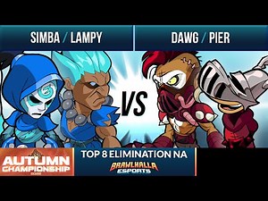 Simba & Lampy vs Dawg & Pier - Top 8 Elimination - Autumn Championship 2022 - 2v2 NA