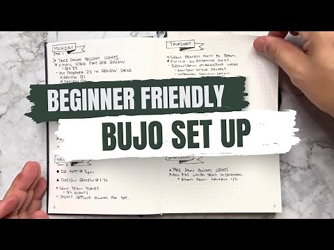 How to setup and use a Bullet Journal ✅ Real World Examples | Tiefossi Stationery