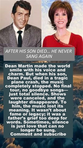 The Tragic Reason Dean Martin Never Sang Again