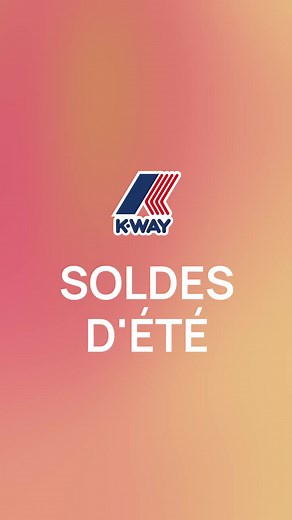 Soldes d'été K-Way : -50% sur une sélection d'articles !