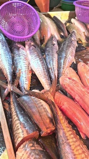 தாய்லாந்து மீன் கடை # fish cutting #fish market # tamil