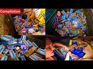 Epic Hauls Scored While Dumpster Diving (COMPILATION)