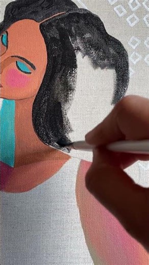 La piel se construye capa a capa 🎨 | Painting process