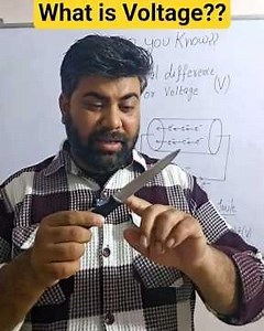 what is potential difference ? what is voltage easy explanation ! basic concepts of physics #shorts