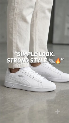 PUMA Smashic Sneakers for Men | Stylish White Casual Shoes 👟