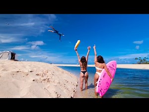 SLIP ‘N’ SLIDE OF DEATH v.s GIRLS IN BIKINIS! (HAWAII)